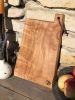 Live edge maple burl board | Serveware by Patton Drive Woodworking. Item made of maple wood