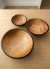 Half Charred Ashwood Nesting Bowl Set | Serving Bowl in Serveware by Creating Comfort Lab. Item composed of wood