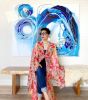 Lara Scolari Original Artwork, Fluid II | Oil And Acrylic Painting in Paintings by Lara Scolari. Item composed of canvas