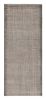Vintage Turkish Distressed Solid Runner in Gray and Brown | Area Rug in Rugs by Rug and Kilim