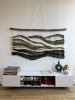 Handwoven Wall Hanging "Whispers of the Jungle" | Wall Sculpture in Wall Hangings by Tissage Sauvage. Item composed of wood & cotton compatible with boho and country & farmhouse style