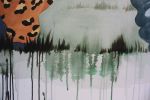 Thirsty Animal painting | Oil And Acrylic Painting in Paintings by Victor Castillo | Galleri Christoffer Egelund in København. Item composed of paper