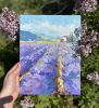 Lavender Dreams of Provence | Oil And Acrylic Painting in Paintings by OXYPOINT
