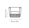 La Folie Armchair | Chairs by Marie Burgos Design and Collection