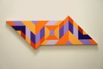 Perception #130, Blue, 49" x 93" acrylic on wood | Oil And Acrylic Painting in Paintings by Abedin Fine Art | Bank of America Financial Center in Houston. Item composed of wood and synthetic