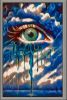 “When The Storm Cries Back | Mixed Media by CanVoss By Geavonna. Item composed of canvas in contemporary style