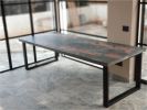 CASUAL TABLE | Coffee Table in Tables by Linski Design - Concrete. Art. Microtopping. Art-topping.. Item composed of metal and concrete