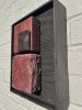 "ignited trust" (sold) | Mixed Media in Paintings by VISCERAL HOME STUDIO. Item composed of maple wood and canvas in mid century modern or eclectic & maximalism style