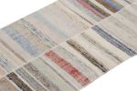 Rug & Kilim’s Patchwork Kilim Runner in Polychromatic Stripe | Area Rug in Rugs by Rug and Kilim