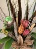 Earth tones orchid arrangement | Floral Arrangements by Fleurina Designs