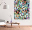 Nectar (36x36x1.5") | Oil And Acrylic Painting in Paintings by Valerie Capewell. Item composed of canvas in contemporary or scandinavian style