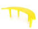 Banana Bench | Benches & Ottomans by Greg Palombo. Item composed of wood in boho or contemporary style