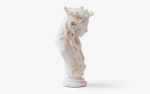 The Virgin Mary Bust Made w/Compressed Marble Powder Large | Public Sculptures by LAGU. Item made of marble