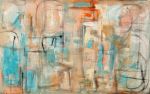"Crazy Sky" | Oil And Acrylic Painting in Paintings by Shirly Maimom Art. Item made of canvas with synthetic
