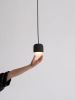 CASTLE MUSE Noir Pendant | Pendants by SEED Design USA. Item composed of concrete & glass compatible with contemporary and modern style