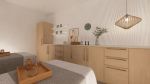 Fika Day Spa | Interior Design by Studio Hiyaku. Item made of synthetic