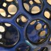 Openwork Orb Vessel - Midnight Blue | Decorative Objects by Lynne Meade