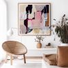 Abstract Print of Original Painting, Glisade | Prints by Sarina Diakos Art. Item made of canvas & paper compatible with minimalism and contemporary style