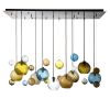 AM2221 SILVER LINEN | Chandeliers by alanmizrahilighting | New York in New York. Item composed of steel & glass