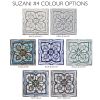 Handmade tiles Risers (1 tile) | Tiles by GVEGA. Item made of marble works with mediterranean style