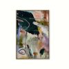 Art of Letting Go | Original Painting on Canvas 25x37 inches | Oil And Acrylic Painting in Paintings by Allison Rohland. Item made of maple wood with canvas works with mid century modern & contemporary style