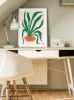 Still Life: Snake Plant - Fine Art Print | Prints by Kirsten Ulve. Item made of paper works with boho & minimalism style