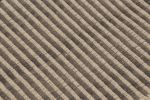 Rug & Kilim's Accent Kilim, Beige and Gray Textural Stripes | Area Rug in Rugs by Rug and Kilim