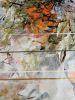 What can be seen beyond the lines | Oil And Acrylic Painting in Paintings by Viktoria Ganhao. Item made of linen works with contemporary & modern style