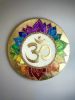 Lotus | Mixed Media by Wall Jewelry by Robyn Camargo. Item made of wood with synthetic