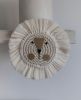 Lion head wall hanging | Macrame Wall Hanging in Wall Hangings by Florrie and Olive. Item made of cotton
