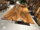 Custom Live Edge Walnut Dine and Kitchen Table | Conference Table in Tables by Gül Natural Furniture. Item made of walnut works with minimalism & contemporary style