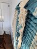 Glacial Blues | Macrame Wall Hanging in Wall Hangings by Demi Kahn Art | Throughgood Coffee in Houston. Item made of cotton with fiber