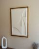 No. 106 Japandi Plaster Wall Relief - Scandinavian Decor | Wall Sculpture in Wall Hangings by Joseph Aurelius