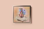 Ana The Escaramuza - Empowered Collection | Oil And Acrylic Painting in Paintings by Maya Corona. Item made of canvas with synthetic