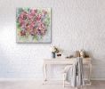 Roses | Oil And Acrylic Painting in Paintings by Viktoria Ganhao. Item made of canvas