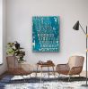 Revolution, Evolution, Love - sold | Oil And Acrylic Painting in Paintings by L Rowland Contemporary Art. Item composed of wood & synthetic