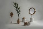 Round mirror | Decorative Objects by PATAPiAN. Item composed of bamboo and copper