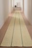 Handwoven Woolen Runner Rug | Rugs by Evergreen Carpets. Item made of wool compatible with boho and minimalism style
