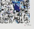Blue prayer - Fine art Giclée print | Prints by Xiaoyang Galas. Item made of paper