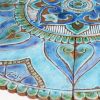Circular mural with mandala design for home & garden | Wall Sculpture in Wall Hangings by GVEGA. Item composed of ceramic