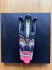 Raksha - Traditional mask in wood Sri Lankan style, decorate | Ornament in Decorative Objects by Aasiri Wickremage. Item composed of wool in contemporary or asian style