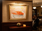 Lobster Dinner Giclee Prints | Paintings by Michelle Keib Art. Item made of paper works with eclectic & maximalism & coastal style