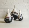 Bird Family | Ornament in Decorative Objects by Shellie Christian Ceramics. Item made of ceramic works with contemporary & coastal style