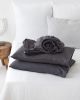 Linen Sheet Set (4 Pcs) | Fabric in Linens & Bedding by MagicLinen. Item made of linen