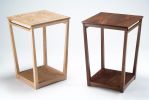 Tapered Frame Side Table | Tables by Eben Blaney Furniture. Item composed of walnut