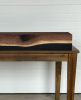 Walnut Suspended River Mantel | Fireplaces by TRH Furniture