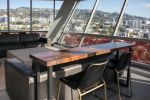 Walnut Bar Top Tables | Console Table in Tables by Lumberlust Designs | Office Building in West Hollywood, CA, USA in West Hollywood. Item composed of walnut