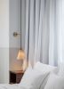 Lighting for Hotel Nordoy | Pendants by Ariel Zuckerman Studio | Nordoy Hotel in Tel Aviv-Yafo. Item composed of fabric