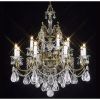 AM4900 ROMANZA | Chandeliers by alanmizrahilighting | New York in New York. Item composed of brass and glass