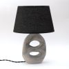 Amphora Lamp - Grey | Table Lamp in Lamps by niho Ceramics